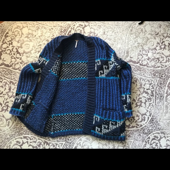 NWT Free People Time and Again Loose Knit Cardigan - Picture 8 of 8